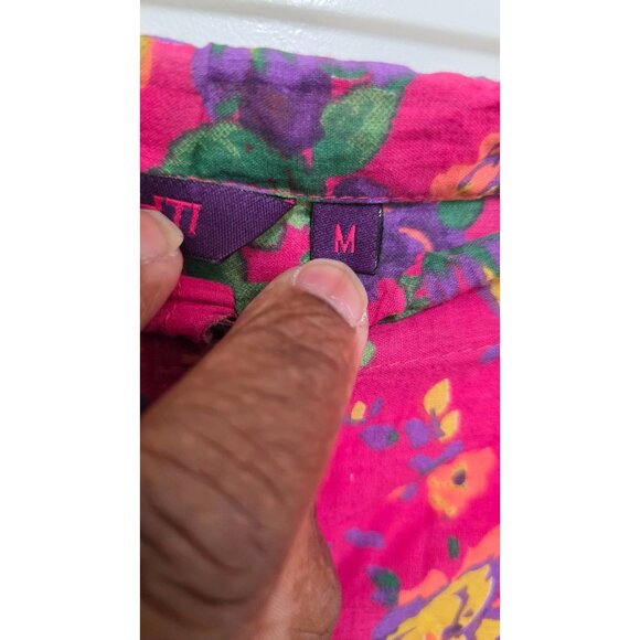 Srishti Bohemian Floral Print Harem Pants Vibrant Colors Drawstring Fit Lightwei - Picture 8 of 10